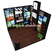 Detian Offer shanghai expo exhibition display stall rent trade show display booth system